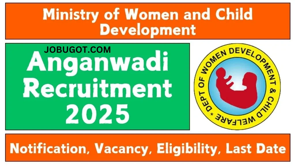 Anganwadi Recruitment 2025 Apply Online, Notification, Vacancy, Eligibility, Last Date